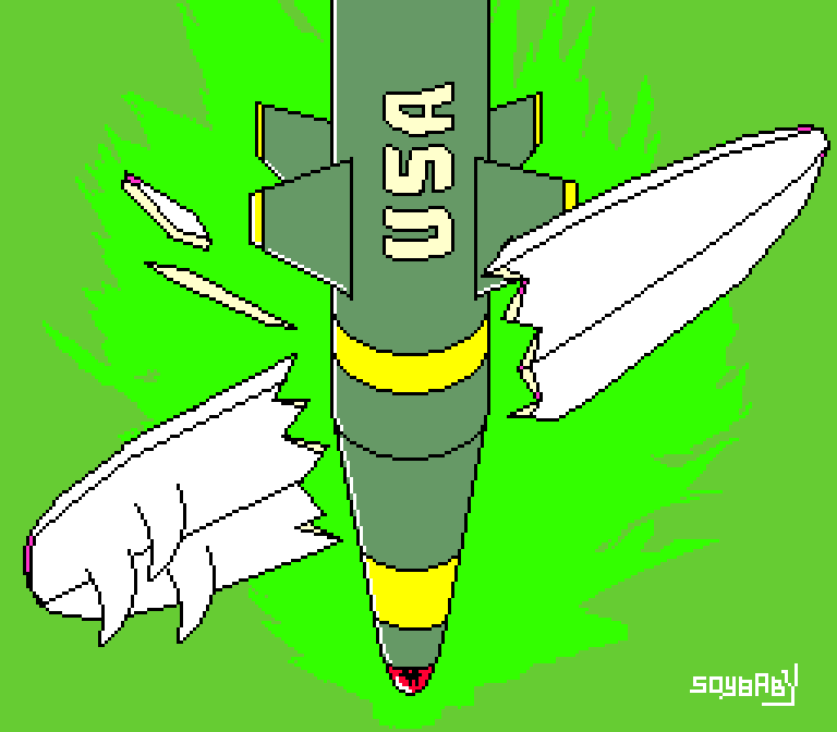 Green, Missile, Surfing
