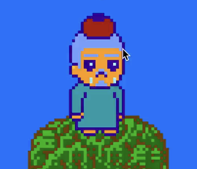 Balloon Papa 8-bit retro pixelart game prototype screenshot by Soybaby